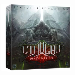 Cthulu: Death May Die Season 4 Board Game Expansion - Unveil New Horrors! Cooperative Mystery Game for Kids & Adults, Ages 14+, 1-5 Players, 90-120 Minute Playtime, Made by CMON