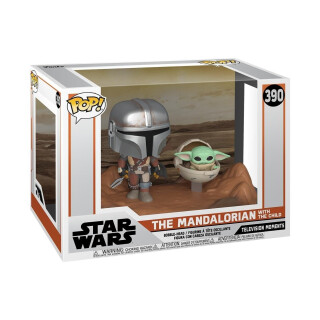 Funko Pop! Moment: Star Wars: The Mandalorian and Grogu (The Child, Baby Yoda) - Vinyl-Sammelfigur - Geschenkidee - Offizielle Handelswaren - Spielzeug Für Kinder und Erwachsene - TV Fans