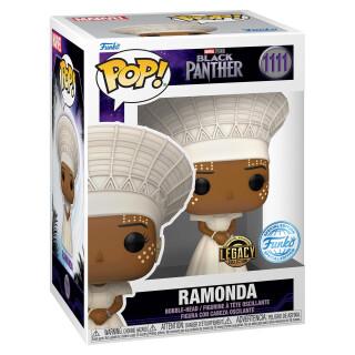 Funko Pop! Marvel: Black Panther Legacy Collection S1 - Ramonda (Special Edition) #1111 Bobble-Head Vinyl Figure