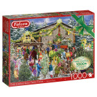 Jumbo Spiele Falcon The Christmas Tree Farm 2x 1000 Teile...