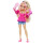 Barbie Dream Besties Puppe und Accessoires, bewegliche Barbie Malibu“ Modepuppe mit welligem blonden Haar, 11 Teile zum Thema Make-up und Haare, HYC21