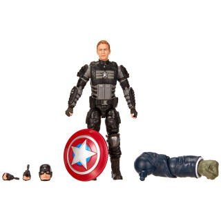 Marvel E9977 Hasbro Legends Series Gamerverse 15 cm große Stealth Captain America Action-Figur, ab 4 Jahren