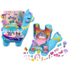 Polly Pocket Schatulle, Lama im Pyjama Party Thema, mit...