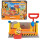 Rubble & Crew - Werkstatt Spielset mit 2 Werkzeug-Aufsätzen, 1 Rubble Hundefigur, 85g Kinetic Sand Build-it Sand und 1 Sandform, Spielzeug geeignet für Kinder ab 3 Jahren