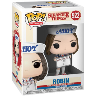 Stranger Things Season 3 - Robin Vinyl Figur 922 Unisex Funko Pop! Standard Vinyl Fan-Merch, TV-Serien