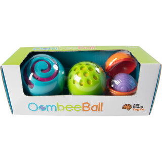 Fat Brain OombeeBall, Entwicklungs- und Lernspielzeug für Babys, geeignet für Jungen und Mädchen ab 10 Monaten