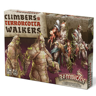 Zombicide White Death: Climbers & Terrorcotta Walkers Expansion - Add 30 New Minis! Cooperatives Strategiespiel mit Tabletop-Miniaturen, ab 14 Jahren, 1-6 Spieler, 1 Stunde Spielzeit, Made by CMON