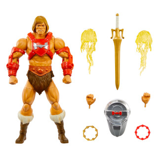 Masters of the Universe Masterverse Actionfigur, Deluxe-Sammelfigur mit 30 beweglichen Gelenken, austauschbaren Teilen oder Rüstung, ca. 18 cm großes MOTU-Spielzeug, HYC56