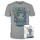 Funko Boxed Tee: Star Wars - Leia - Medium - T-Shirt - Kleidung - Geschenkidee - Kurzärmeliges Top Für Erwachsene Männer und Frauen - Offizielle Handelswaren Fans