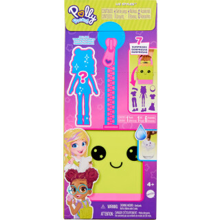 Polly Pocket Fashion Reveal Closet Spielset für Mädchen ab 4 Jahren