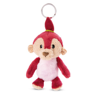 NICI 48950 Schlüsselanhänger AFFE Tuula Green 10cm, rot