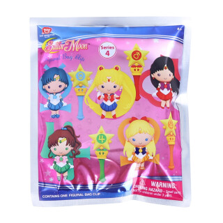 Toei Animation Sailor Moon Series 4-3D Foam Bag Clip in Blind Bag (Single)