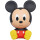 Mickey Mouse Sitting PVC Bank