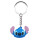 Monogram Lilo & Stitch Face Ball Keyring