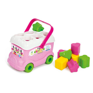 Clementoni Baby Minnie Sortierbus mit 9 bunten Formen