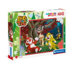 Clementoni - 26104 - Supercolor Puzzle Leo & Tig -...
