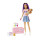 Barbie Skipper Babysitter Inc, Skipper Big Babysitting Adventure, Skipper mit braunen Haaren und Baby, Fläschchen, Kinderbett, Zubehör, inkl. 2 Puppen, als Geschenk möglich,HJY33