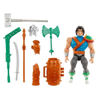 Masters of the Universe Origins Turtles of Grayskull Casey Jones Actionfigur-Spielzeug, 16 Bewegungspunkte, Rüstung und Waffen, TMNT & MOTU Crossover, HTH16, [Mehrfarbig]