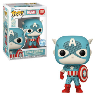 Pop! Marvel – Retro Reimagined Captain America Disney 100th Special Edition