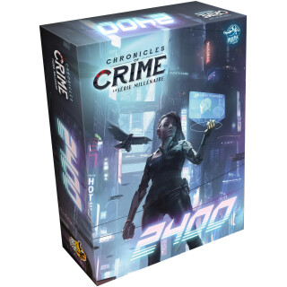 LUCKY DUCK GAMES - Chronicles of Crime: Millenium 2400 | Version Française | Jeu De Plateau | Jeu de Société | A partir de 12 Ans | 1 à 4 Joueurs | 60-90 Minutes | Jeu Coopératif