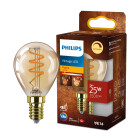 Philips LEDclassic E14 Lampe Gold, ersetzt 25W,...