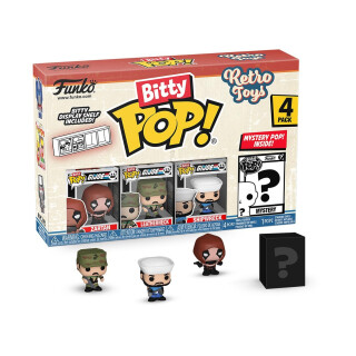 Funko Bitty Pop! Retro Toys - GI Joe 4PK?und eine Überraschungs-Mini-Figur - 0.9 Inch (2.2 cm) - Transformers Classic - Soundwave Sammlerstück Stapelbares Display-Regal Inklusive - TV Fans