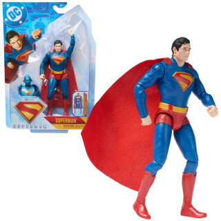 DC Comics, Superman Actionfigur, 15,2 cm, authentisches Superman-Film-Styling, Superhelden-Kinderspielzeug für Jungen und Mädchen ab 4 Jahren