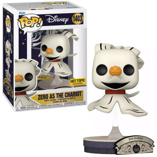 Funko Pop! Disney TNBC The Nightmare Before Christmas - Zero as The Chariot (Hot Topic Exclusive)