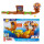SONIC THE HEDGEHOG Go Go Racers Deluxe Spielset mit Diecast Super Sonic Figur, kombiniert mit dem Sonic Adventure Spielset und Knuckles Adventure Spielset