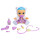 Cry Babies Dressy Kristal ist krank, interaktive Puppe, die wirklich weint, mit echten Haaren und Kleidung zum Anziehen, Spielzeug Geschenk zum Spielen des Doktors mit dem Doctor Kit