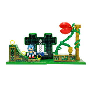 Sonic The Hedgehog Stardust Speedway Zone Spielset mit 6,3 cm Sonic Actionfigur