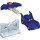 Fisher-Price DC Batwheels Spielzeugauto im Maßstab 1:55, Bam The Batmobil, Startfahrzeug mit Crash-Zubehör, für Kinder ab 3 Jahren, HRJ54