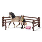 Schleich - Andalusian Horses Care Kit - 42270 - Horse...