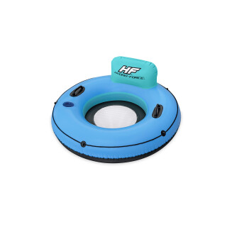 Bestway Hydro-Force Schwimmring mit Rückenlehne White Cap Rider Ø 119 cm