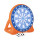 Bestway Riesen-Fussball-Dartboard, 157 x 107 x 157 cm, einzigartig