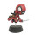 Marvel Animated Deadpool Jumping Statue