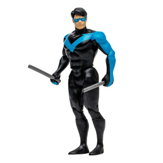 McFarlane Toys, DC Multiverse, 12,7 cm DC Super Powers Nightwing Actionfigur mit 5 Gelenkpunkten, Sammlerstück DC Retro 1980er Super Powers Line Figur - ab 12 Jahren