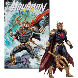 DC Direct - Page Punchers - 7" Figure with Comic - Aquaman Wave 3 - Ocean Master