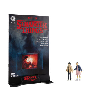 McFarlane Zu Stranger Things kommt Dieser Pack mit 2 detailreichen, beweglichen Actionfiguren.