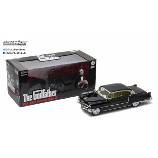 Greenlight 12949 1955 Cadillac Fleetwood Serie 60 1:18, schwarz