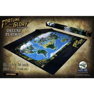 Fortune and Glory Deluxe Playmat - 3 x 3