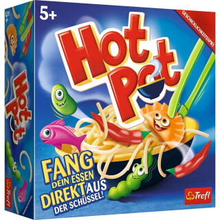Trefl, Hot Pot, Geschicklichkeitsspiel, Familienspiel, Gesellschaftsspiel, kulinarisches Spiel mit Essen in der Hauptrolle, für Erwachsene und Kinder ab 5 Jahren Mistakos, Höhrer Level Farbig