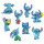 Stitch Disneys Lilo Collectible Friends-Figurenset, 8-teiliges Figurenset, 5 cm große Sammelfiguren, Kinderspielzeug ab 3 Jahren von Just Play