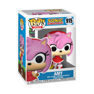 Funko POP! Games: Sonic - Amy Rose - Sonic The Hedgehog - Vinyl-Sammelfigur - Geschenkidee - Offizielle Handelswaren - Spielzeug Für Kinder Und Erwachsene - Video Games Fans - Modellfigur Für Sammler