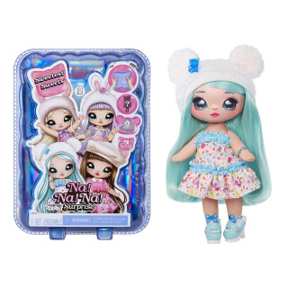 Na Na Na Surprise Sweetest Sweets - Brianna Bear - 19 cm Weiche Modepuppe - Bewegliche Puppe im Bären-Look, Schuhen und Bürste - Mystery Verpackung, Konfetti-Überraschung - für Kinder ab 5 Jahren