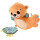 Fisher-Price Sensorik-Plüschspielzeug für Babys, Wippender 2-in-1-Otter zum Spielen in der Bauchlage mit Spielbuch für Neugeborene, HXG96