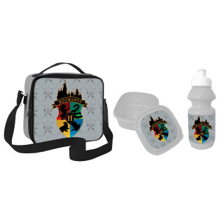 Geschenkset Harry Potter - Isoliertasche + Trinkflasche + Brotdose