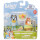 Bluey Queens Official Collectable Character 2 Figure Set Featuring and Bingo with Queen Rainbow Cape and Crown Accessories
