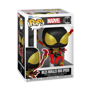 Funko Pop! Marvel: SP Comics - Miles Morales Iron Spider is - 1/6 Quote Für Seltene Chase-Variante - Marvel Comics- Vinyl-Sammelfigur - Geschenkidee - Offizielle Handelswaren