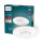 Philips LED SceneSwitch Garnet Deckenleuchte (30 W), LED Leuchte mit drei Dimmstufen und warmweißem Licht, LED Beleuchtung mit EyeComfort, weiß
